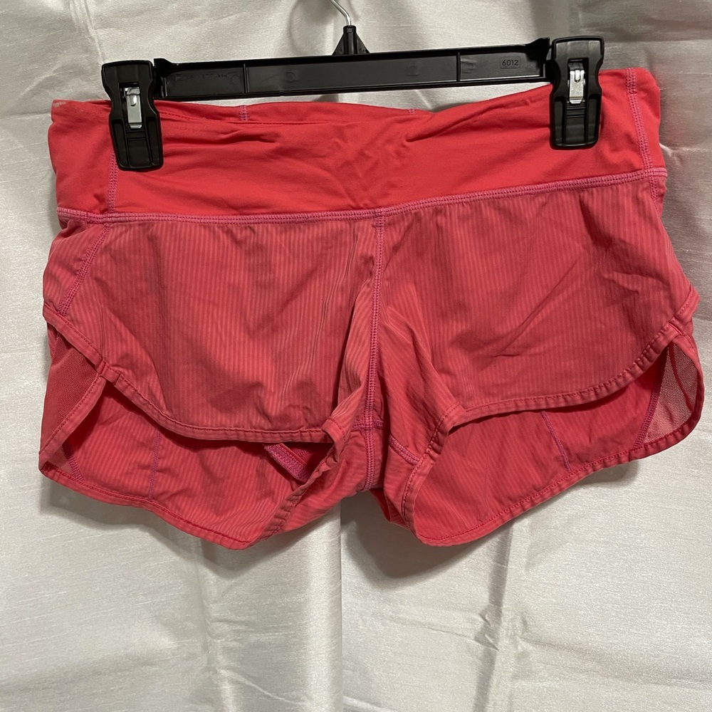 Lululemon speed shorts